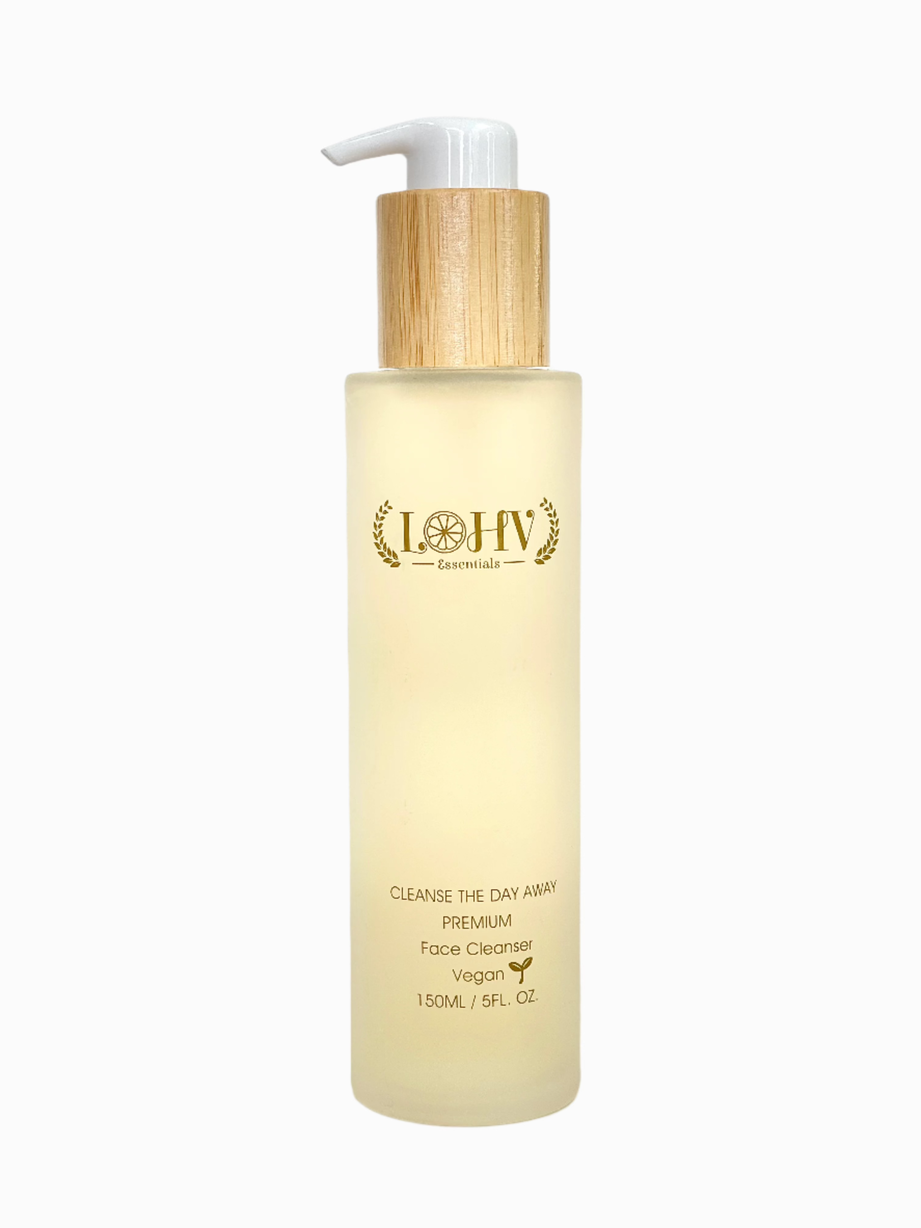 Vegan Hydrating Facial Cleanser — Hyaluronic Acid & Glycolic Acid